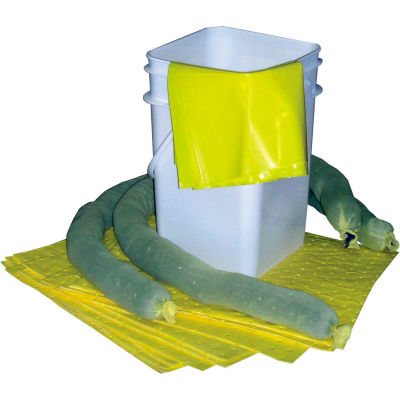 Oil-Dri® HazMat Bucket Spill Kit, 5 Gallon Capacity