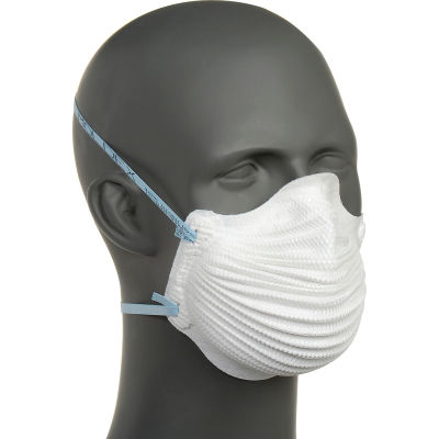 Moldex 4200 Series AirWave® N95 Particulate Respirator Mask, Medium/Large, 10/Box, 4200N95