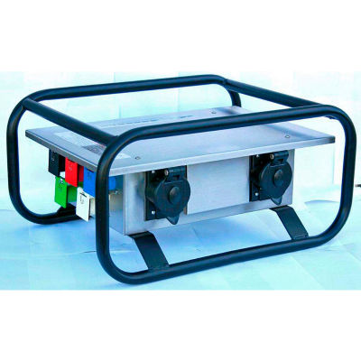 CEP 6606GUSF256, 3-Ph Temporary Power Box, 50A outlets x 6