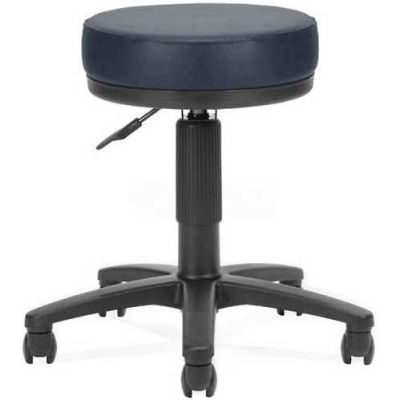 OFM Utili-Stool, Anti-Mircobial/Anti-Baterial Vinyl, Navy