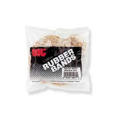 Officemate® Rubber Bands, Assorted Sizes, Natural, 1-3/8 oz. Bag