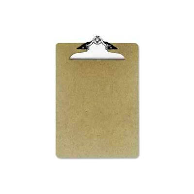 Officemate® Hardboard Clipboard, 9" x 12-1/2", Brown