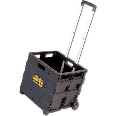 Olympia Tools Grand Pack-N-Roll® Rolling Folding Crate Cart 85-010 - 80 Lb. Capacity