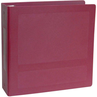 Omnimed® 1" Molded Ring Binder, Side Open, Holds 250 Sheets, Burgundy