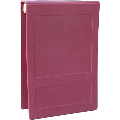 Omnimed® 2" Antimicrobial Binder, 3-Ring, Top Open, Holds 375 Sheets, Burgundy