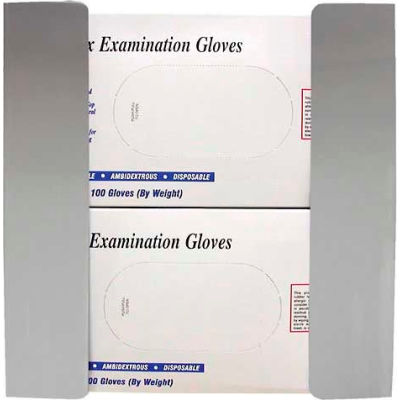 Omnimed® Double Glove Box Holder, Stainless Steel, 1/Pack