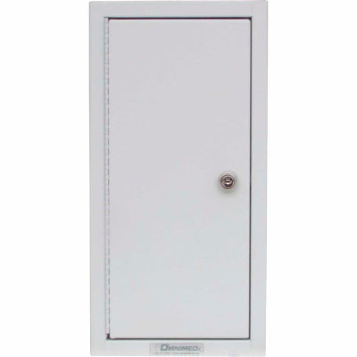 Omnimed® 182183 Segmented Narcotics Cabinet XIII-XVI, 4 Compartments, 17-3/4"W x 9"D x 4-1/2"H