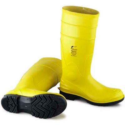 Onguard Men's Boot, 16" Dielectric II Yellow Steel Toe W/Ultragrip, PVC, Size 9