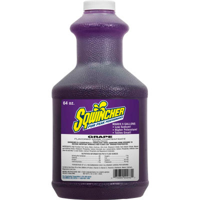 Sqwincher Liquid Concentrate - Grape, 64 oz., 6/Carton