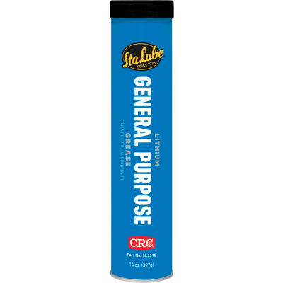 CRC Lithium General Purpose Grease - 14 oz Cartridge - SL3310 - Pkg Qty 10
