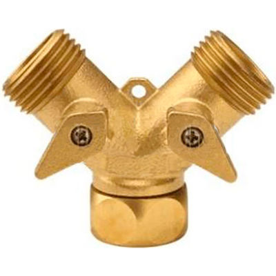 Brass Garden Hose "Y" Valve