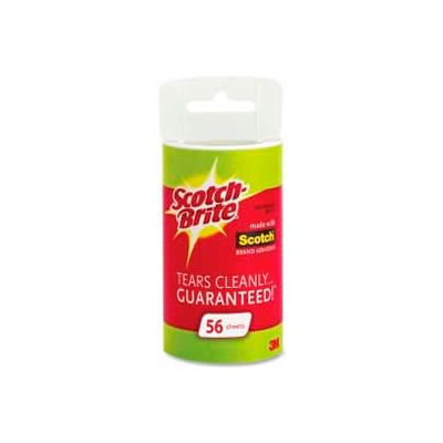 3M™ Scotch-Brite™ Lint Roller Refill, 56 Sheets/Roll, 1 Each