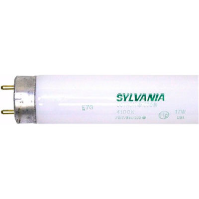 Sylvania 22137 Fluorescent T8 FO17/841/ECO 2' T8 Bulb, 4100K, Med Bi-Pin - Pkg Qty 30