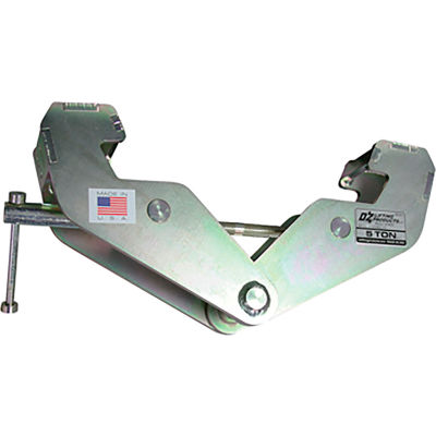OZ Lifting OZ5BCA Domestic Beam Clamp 5 Ton Cap., Fits Beam Flange Range 3"-9"