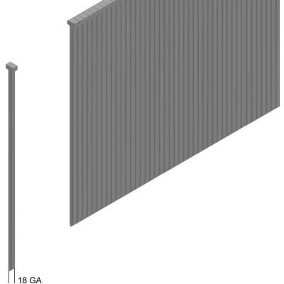 18 Gauge Straight Finish Brad Nail - 2" Length - 304 Stainless Steel - Pkg of 5000 - Made In USA