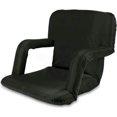 Picnic Time Ventura Seat 618-00-179-000-0, 20"W X 2"D X 32"H, Black