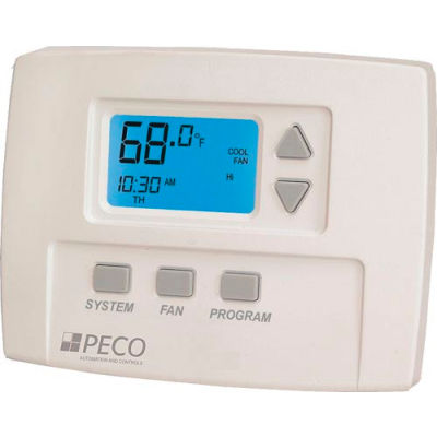 HVAC/R Controls | Thermostats | PECO Programmable Fan Coil Thermostat