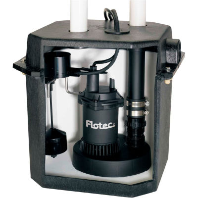 flotec sump simer plumbing duty globalindustrial gph drains submersible