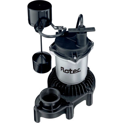 Flotec Submersible Thermoplastic Sump Pump 1/3 HP, Vertical Switch