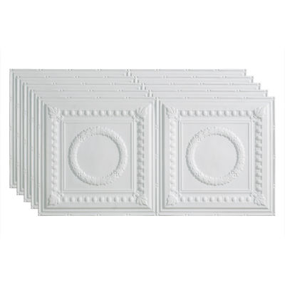 Ceiling Tiles | Vinyl Ceiling Tiles | Fasade Rosette - 48-3/8" x 24-3/8