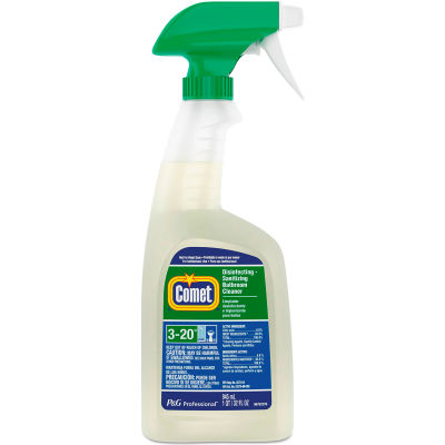Comet® Disinfectant Bathroom Cleaner, 32 Oz. Trigger 8/Case - PAG22569CT