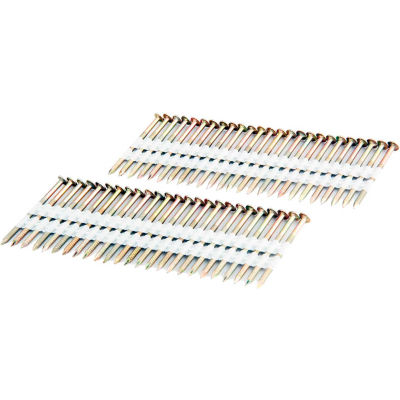 Freeman Framing Nails FR.113-2GRS, 2" x .113", Plastic Collated, Galvanized Ring Shank, 2000/Bx