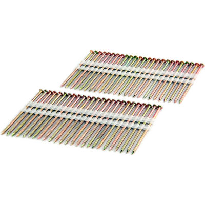 Freeman Framing Nails FR.120-3GRS, 3" x .120", Plastic Collated, Galvanized Ring Shank, 2000/Bx