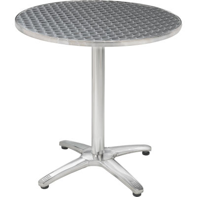 Premier Hospitality Round 28 Inch Stainless Steel Table