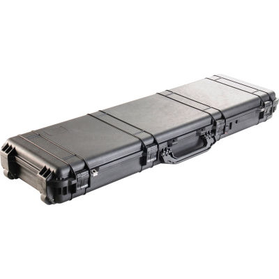 Pelican 1750 Watertight Rifle Case With Foam 53" x 16" x 6-1/8", Black