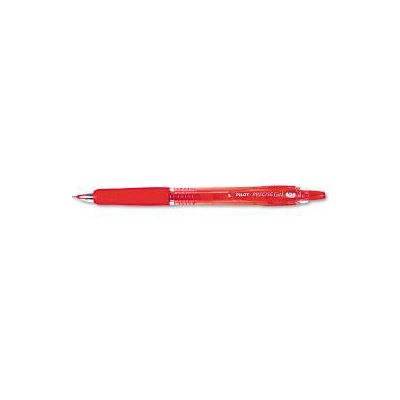Pilot® BeGreen Precise Rollerball Pen, Retractable, Red Ink, Fine, Dozen