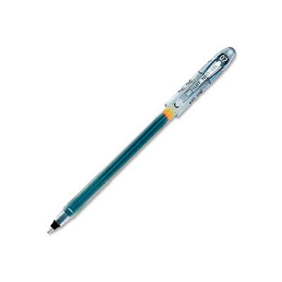 Pilot® Neo-Gel Rolling Ball Pen, Non-Refillable, Clear Barrel, 0.7mm, Black Ink, Dozen