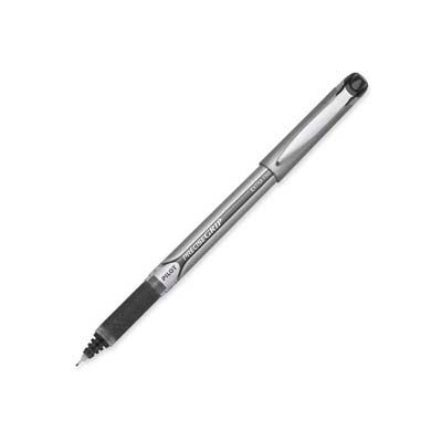 Pilot® Precise Grip Rolling Ball Pen, Extra Fine, 0.5mm, Black Barrel/Ink