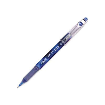 Pilot® Precise P-700 Gel Rollerball Pen, Fine, 0.7mm, Blue Barrel/Ink, Dozen