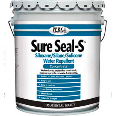 Sure Seal-S Siloxane Water Repellant Concentrate, Gallon Can - CP-1536C-1 - Pkg Qty 4