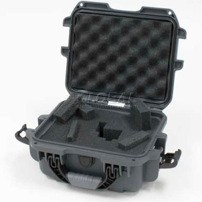 Nanuk 905 Case w/Foam, 12-1/2"L x 10"W x 6"H, Graphite