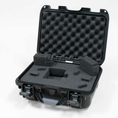 Nanuk 915 Case w/Foam, 15-3/8"L x 12-1/8"W x 6-13/16"H, Black