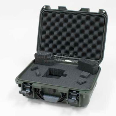 Nanuk 915 Case w/Foam, 15-3/8"L x 12-1/8"W x 6-13/16"H, Olive