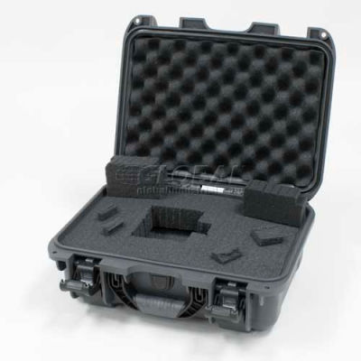 Nanuk 915 Case w/Foam, 15-3/8"L x 12-1/8"W x 6-13/16"H, Graphite