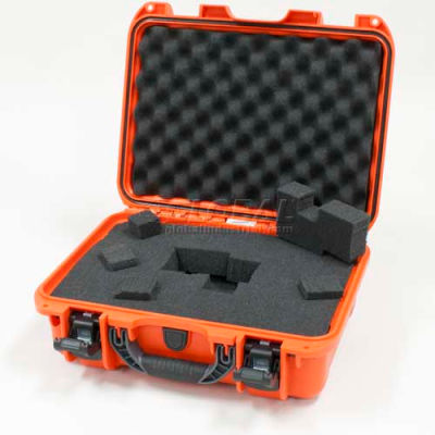 Nanuk 920 Case w/Foam, 16-11/16"L x 13-3/8"W x 6-13/16"H, Orange