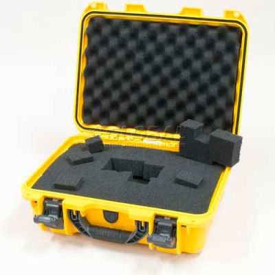 Nanuk 920 Case w/Foam, 16-11/16"L x 13-3/8"W x 6-13/16"H, Yellow