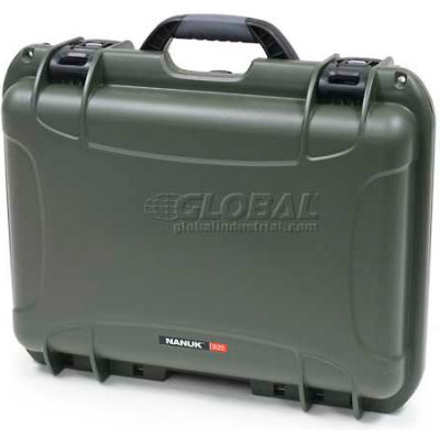 Nanuk 925 Case, 18-11/16"L x 14-13/16"W x 7"H, Olive
