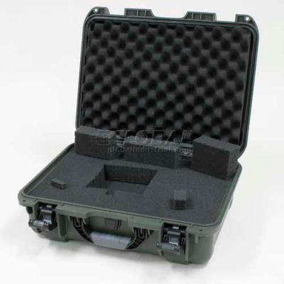 Nanuk 925 Case w/Foam, 18-11/16"L x 14-13/16"W x 7"H, Olive