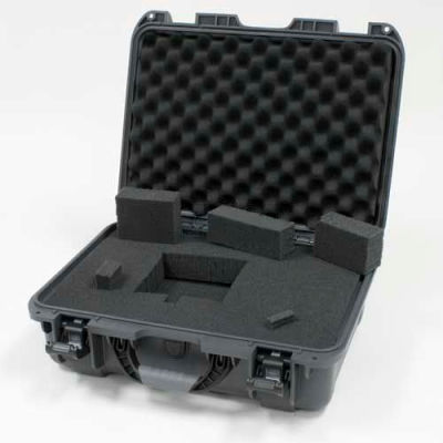Nanuk 925 Case w/Foam, 18-11/16"L x 14-13/16"W x 7"H, Graphite