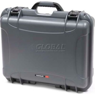 Nanuk 930 Case, 19-13/16"L x 16"W x7-5/8"H, Graphite