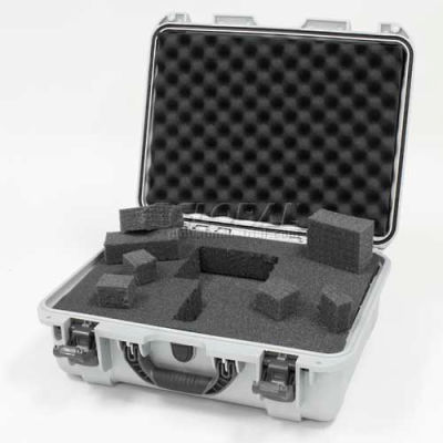 Nanuk 930 Case w/Foam, 19-13/16"L x 16"W x7-5/8"H, Silver