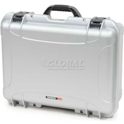 Nanuk 940 Case, 21-11/16"L x 16-7/8"W x 8-1/2"H, Silver