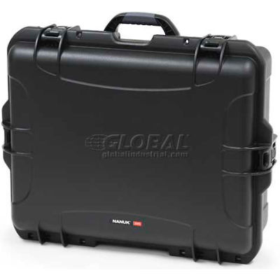 Nanuk 945 Case, 25-1/8"L x 19-7/8"W x 8-13/16"H, Black