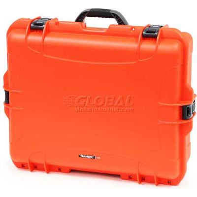 Nanuk 945 Case, 25-1/8"L x 19-7/8"W x 8-13/16"H, Orange