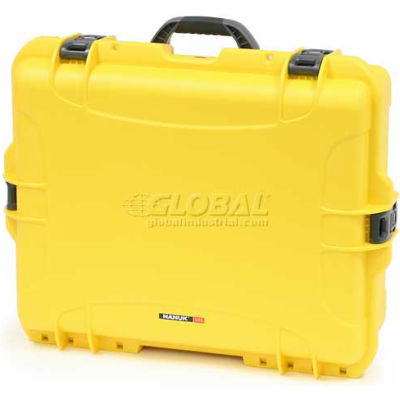 Nanuk 945 Case, 25-1/8"L x 19-7/8"W x 8-13/16"H, Yellow