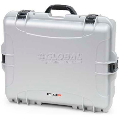 Nanuk 945 Case, 25-1/8"L x 19-7/8"W x 8-13/16"H, Silver